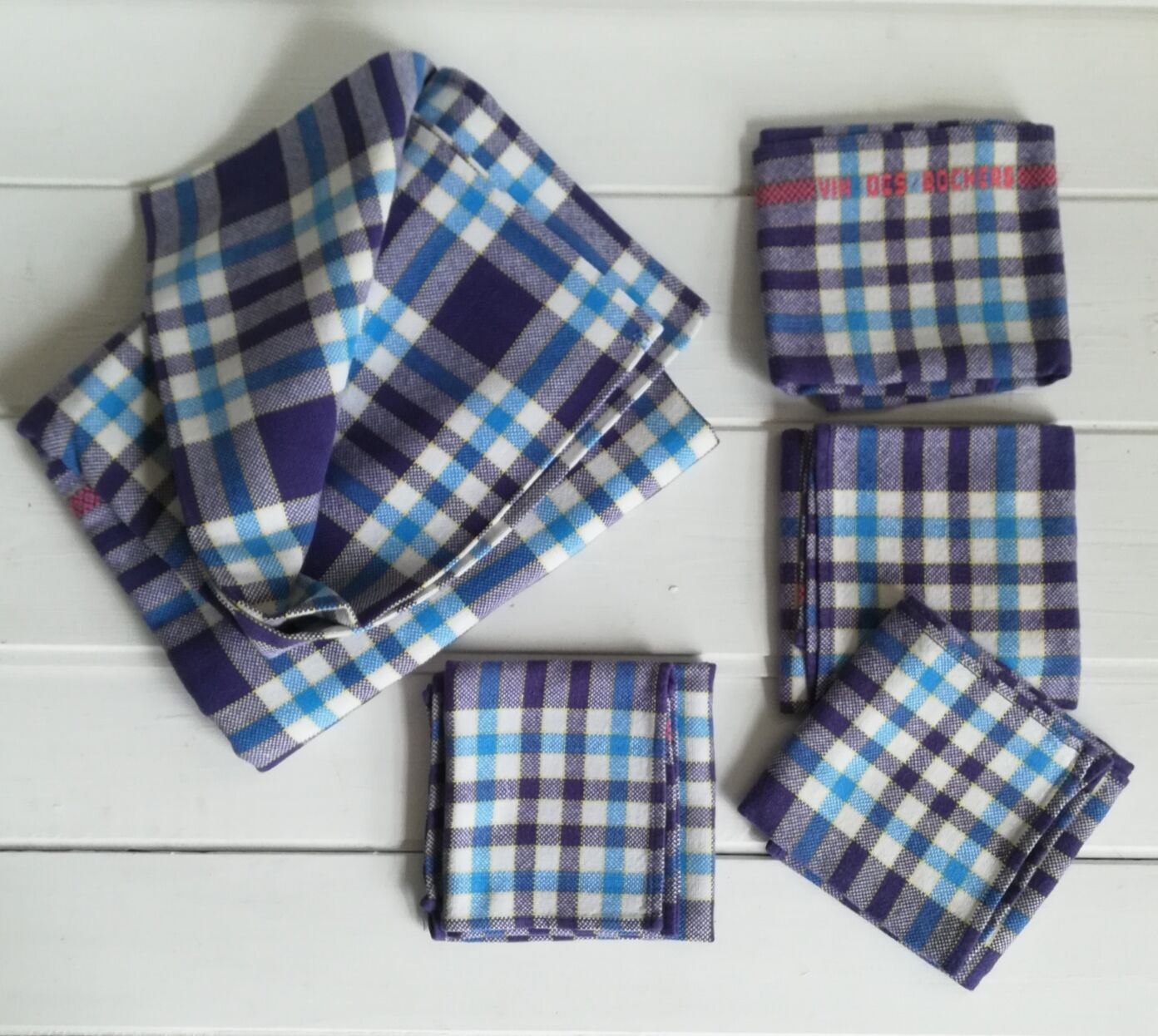 Bistro tablecloth 140 x 120 and 4 napkins