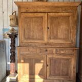 Raw solid walnut buffet