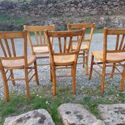 5 bistro chairs, brand Luterma France