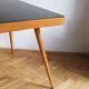 1960's Mid Century Coffee Table With a Black Opaxite Glass - Smaller version