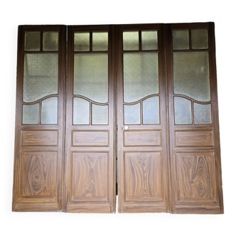 4 old separation doors