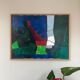 Dans le goût de Serge Poliakoff.Composition 2003.Acrylique sur toile
