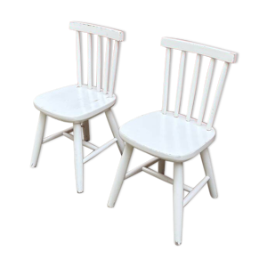 Paire de chaises bistrot