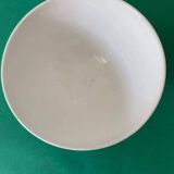 Large faceted earthenware bowl