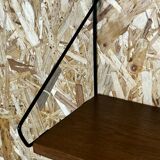 60s 70s oak shelf wall shelf WHB Stringregal Danish Design