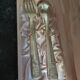 Children's cutlery in silver-plated metal