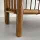 Folding bamboo shelf, 1960, Italy