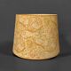 Large vintage lampshade - floral decor - 40 x 37 cm
