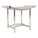Tubular Chrome Side Table