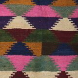 Vintage Turkish Oushak Rug Handwoven 115x145 cm