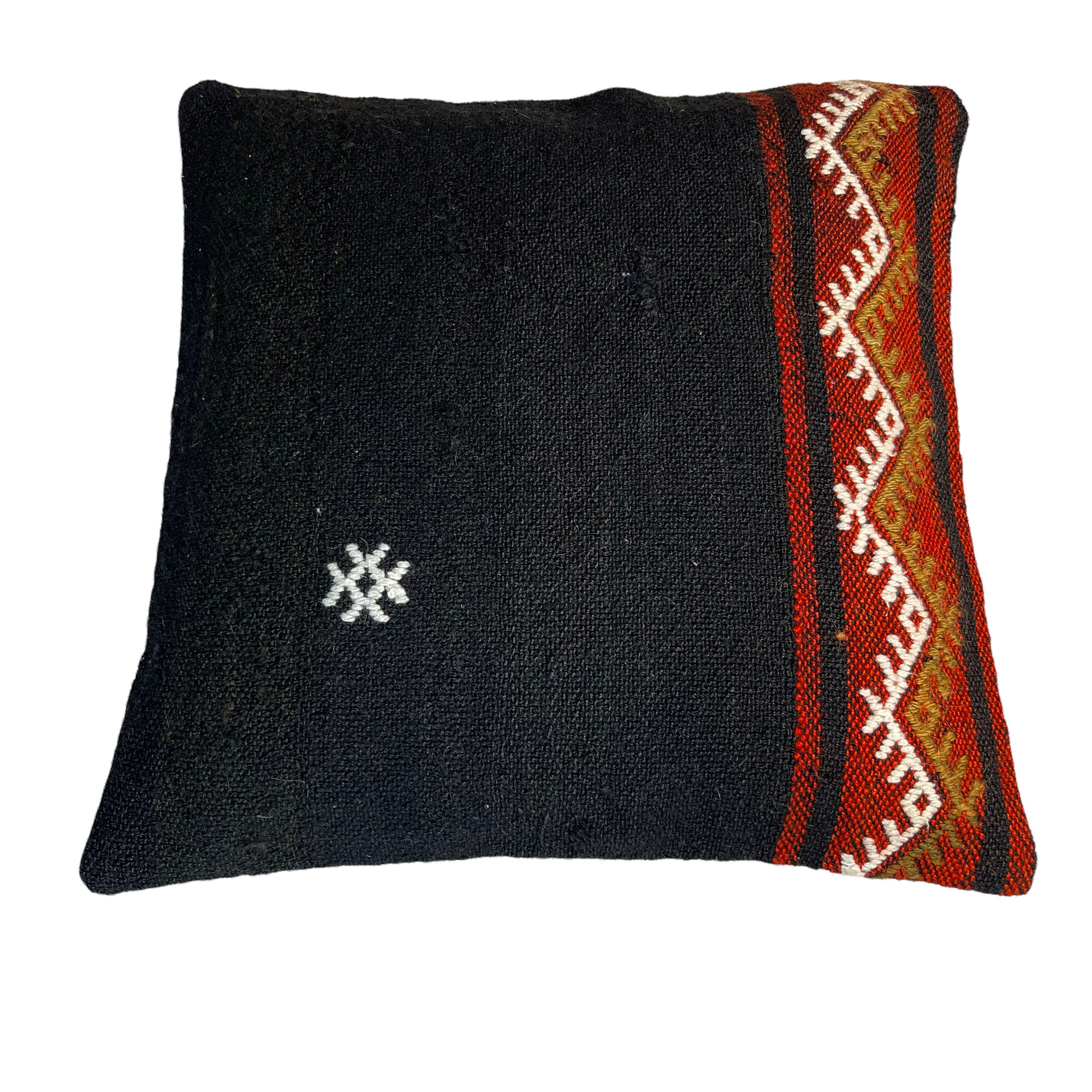 Turkish kilim cushion cover, 40 x 40 cm