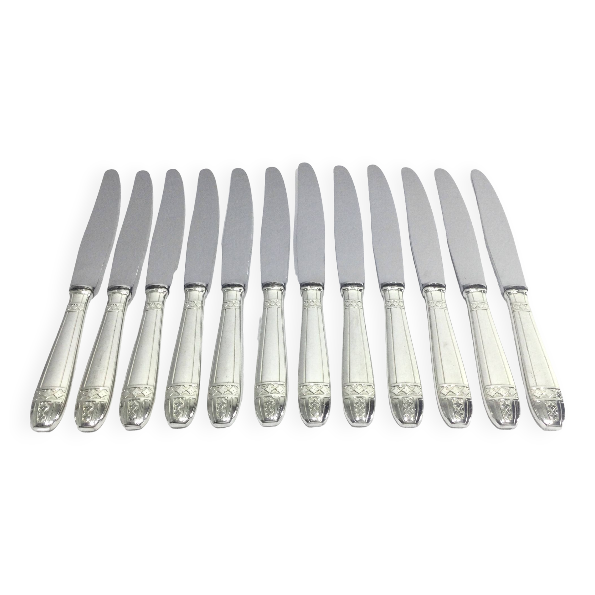 Le Mondial – 12 Grand Prix silver-plated knives