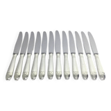 Le Mondial – 12 Grand Prix silver-plated knives