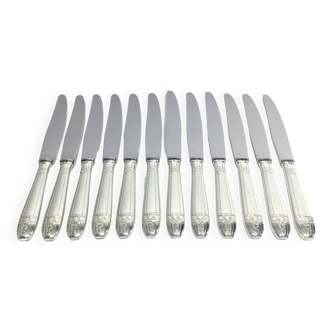 Le Mondial – 12 Grand Prix silver-plated knives