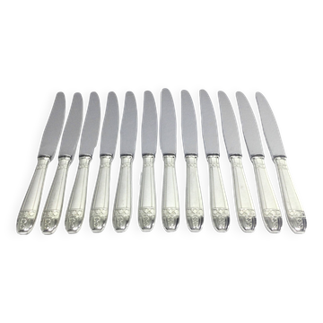 Le Mondial – 12 Grand Prix silver-plated knives