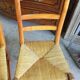 SET OF 6 DINING ROOM OR KITCHEN CHAIRS IN RESTAURANT STYLE IN WALNUT