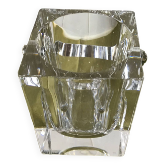 Sevres crystal ice bucket with mark below