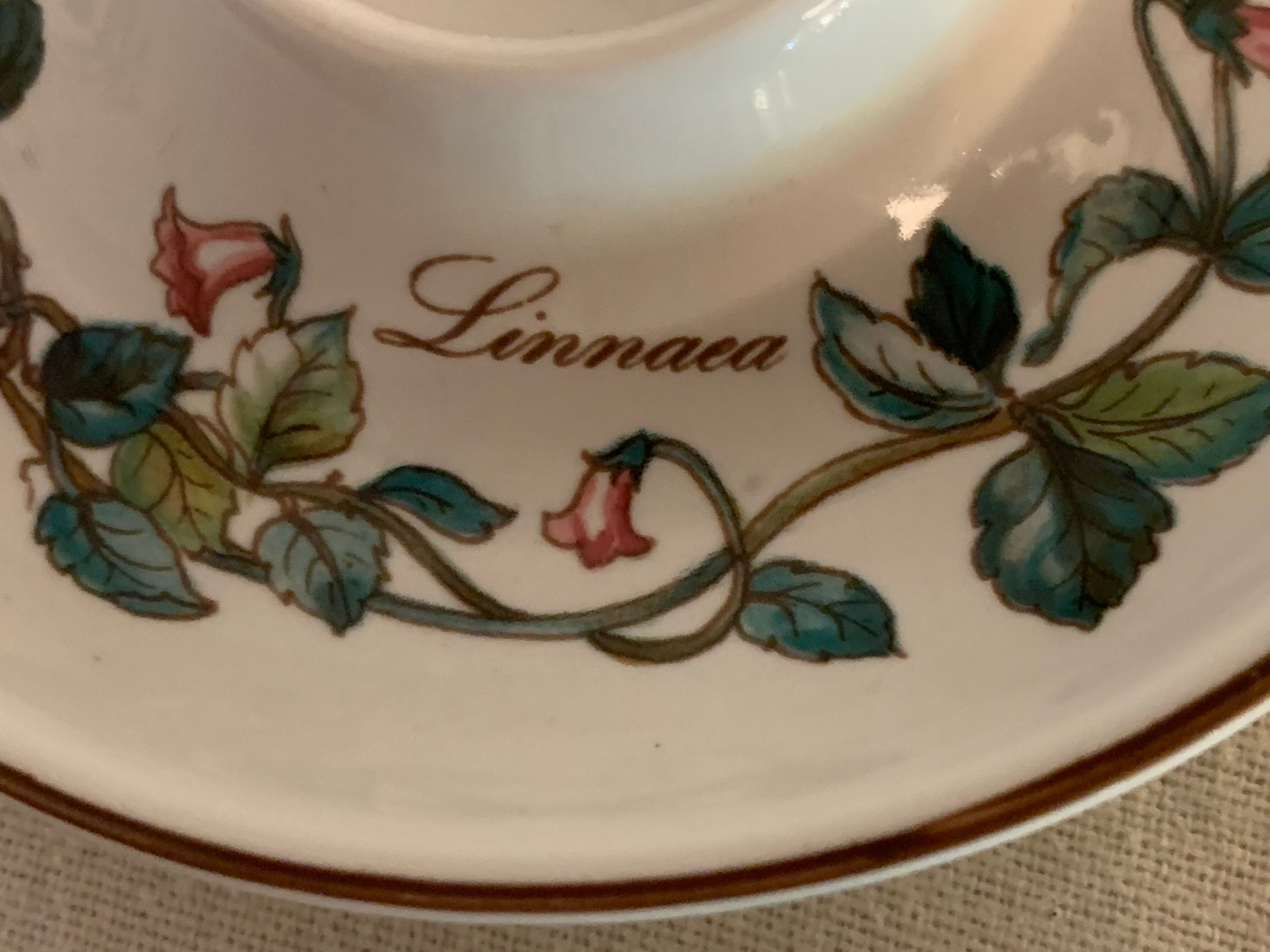 Pair of cockroaches Botanica Linnaea or Twinflower de Villeroy and Boch