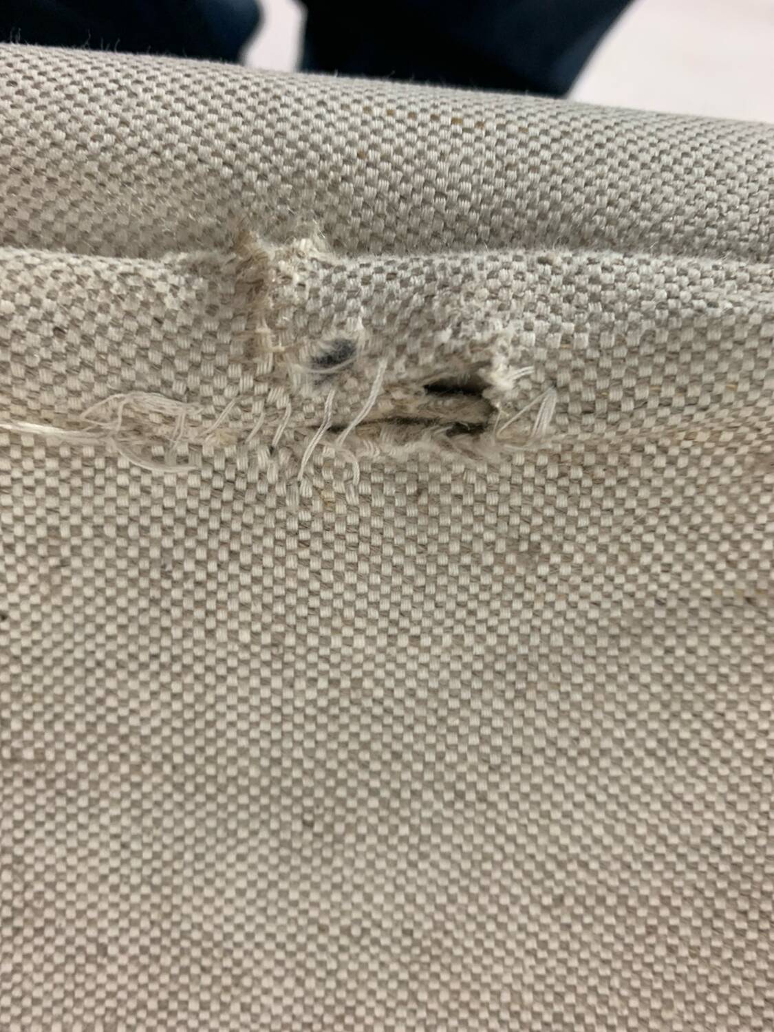 Pair of folding armchairs