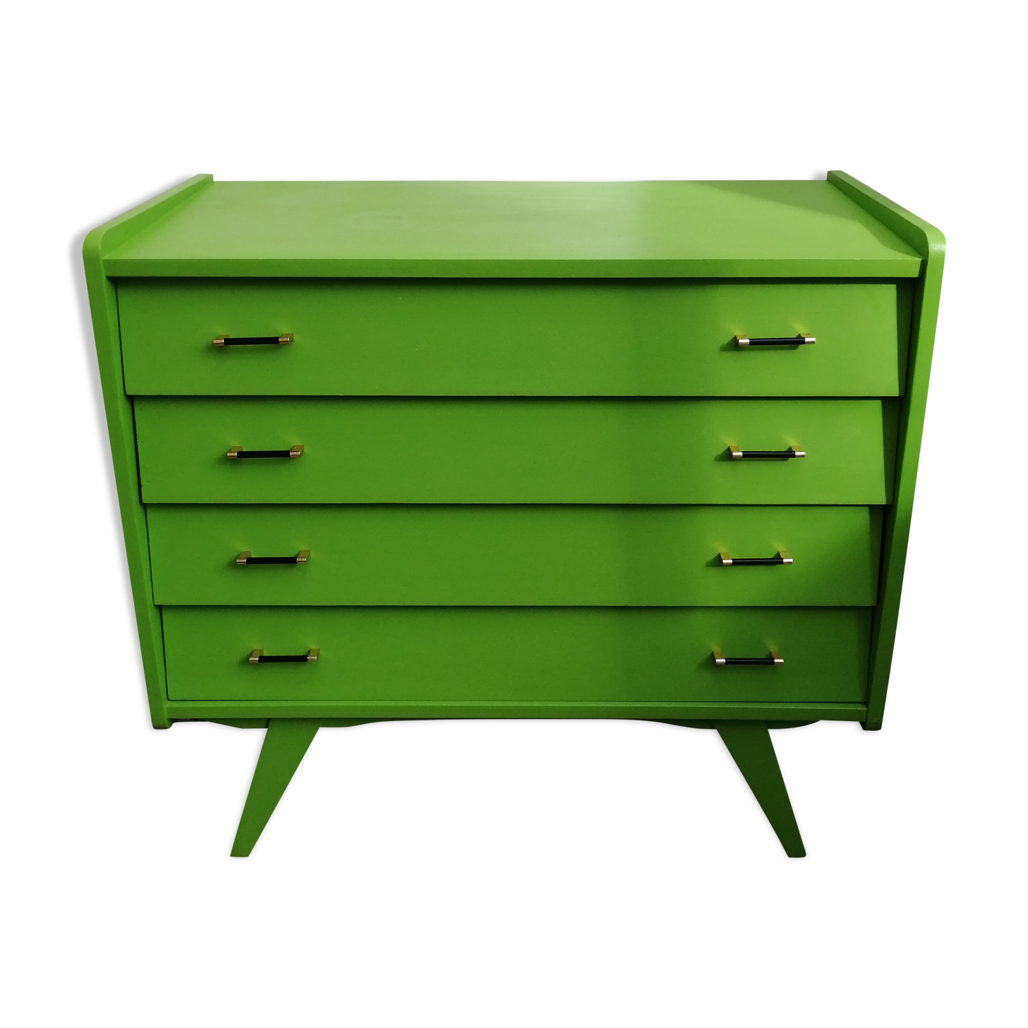 Vintage green dresser