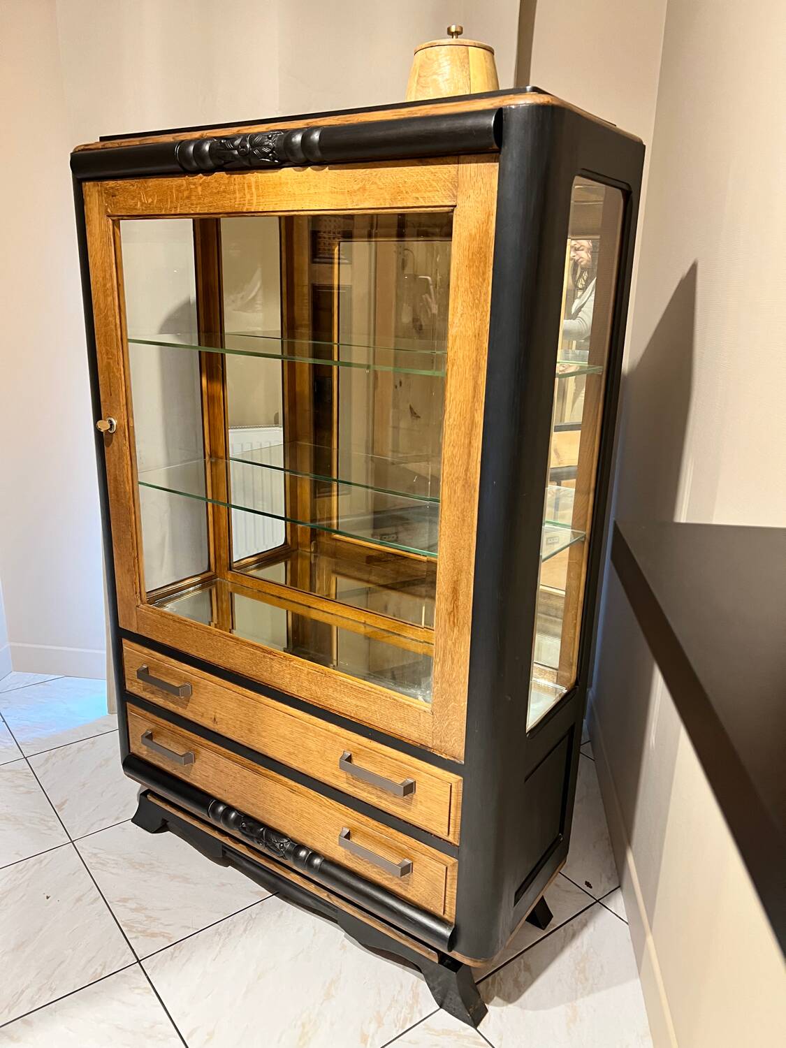 Art Deco display cabinet