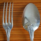 Silver metal housewife