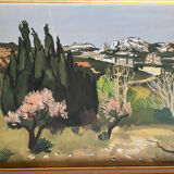 Printemps en Provence, art edition Guy Spitzer, no 3 of 250, signed by the artist, Yves Brayer