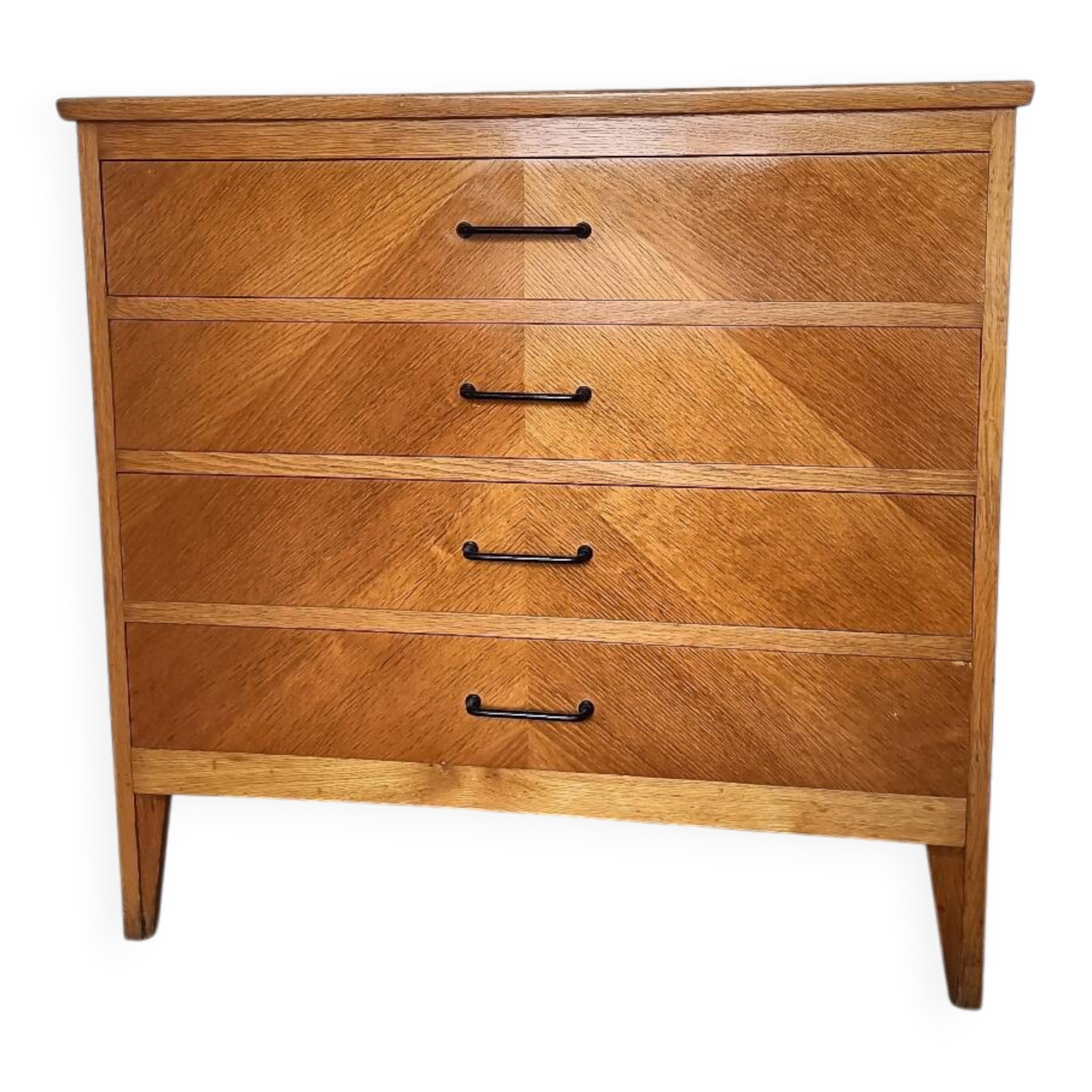 Commode vintage pieds compas