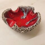 70s ceramic ashtray