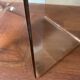 Cube plexiglass fumé, années 70