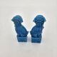 Pair of Chinese Foo Dog Dragon Statuettes 50's