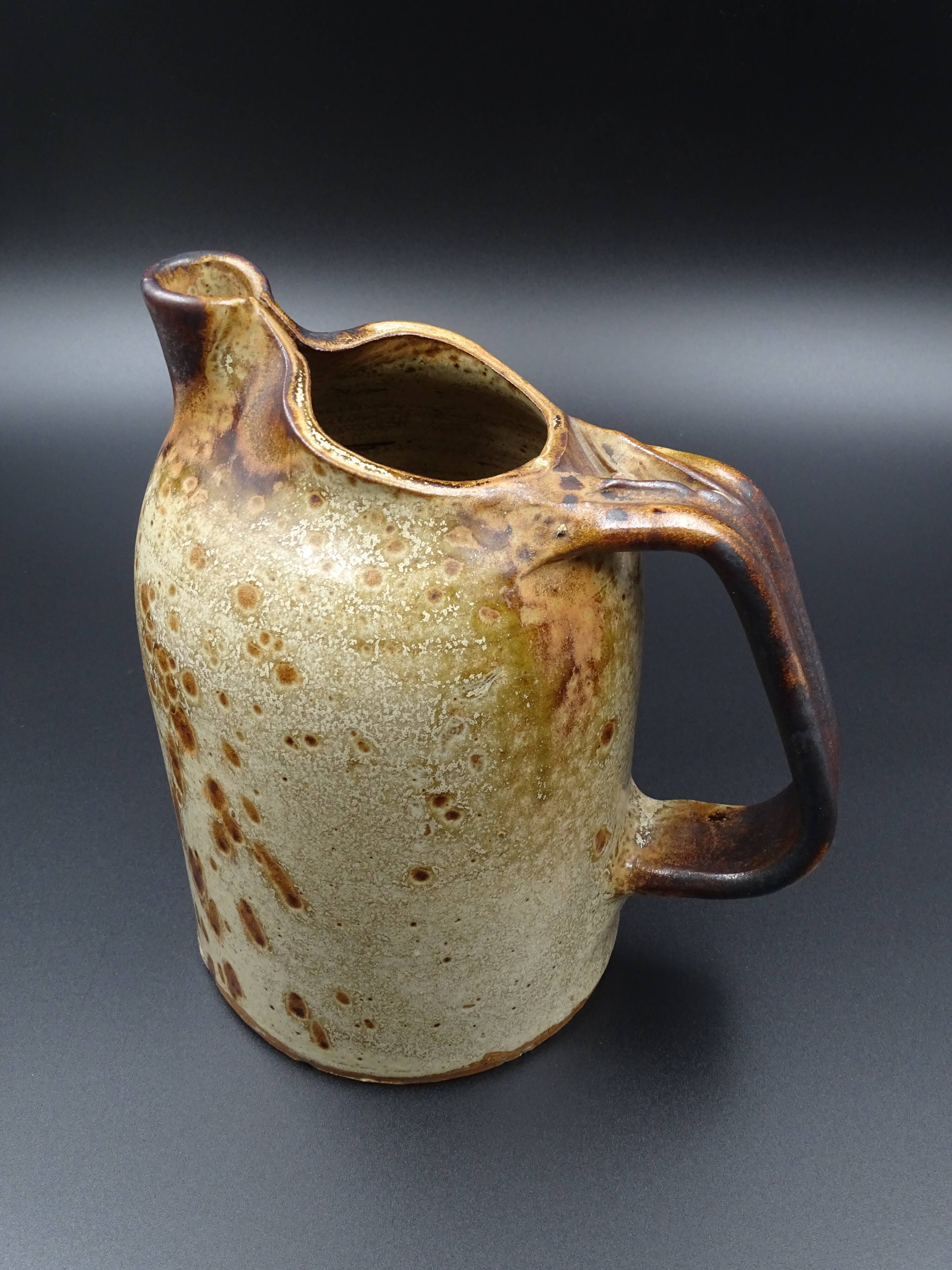 Sandstone pitcher - circa 1970
