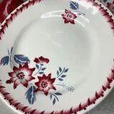 Digoin Sarreguemines dessert plates
