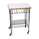 Table d'appoint vintage pieds eiffel