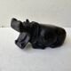 Paperweight Sculpture zoomorphic statuette in stone hippopotamus mouth or