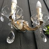 Applique en verre art deco