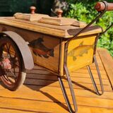 Toy - old painted trolley