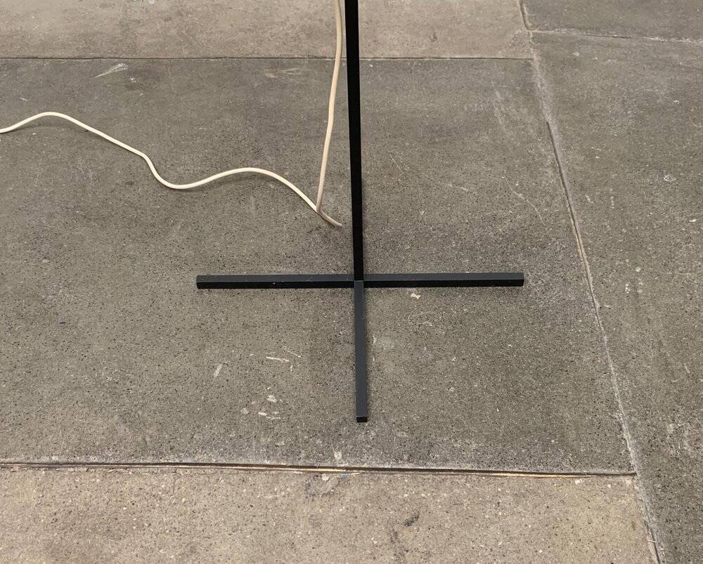 Mid-century German minimalist floor lamp by Kaiser Idell / Kaiser Leuchten.