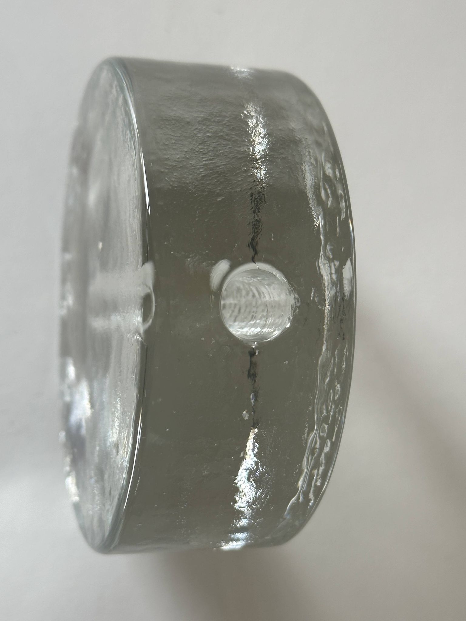 Walter glass vintage soliflore vase from the 70s