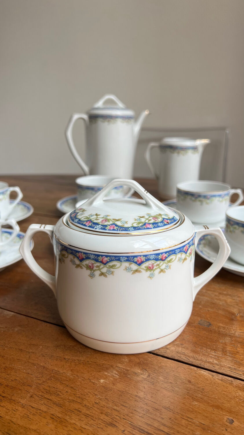 Ancient coffee service – Czechoslovakia, EPIAG Aich, 1920s