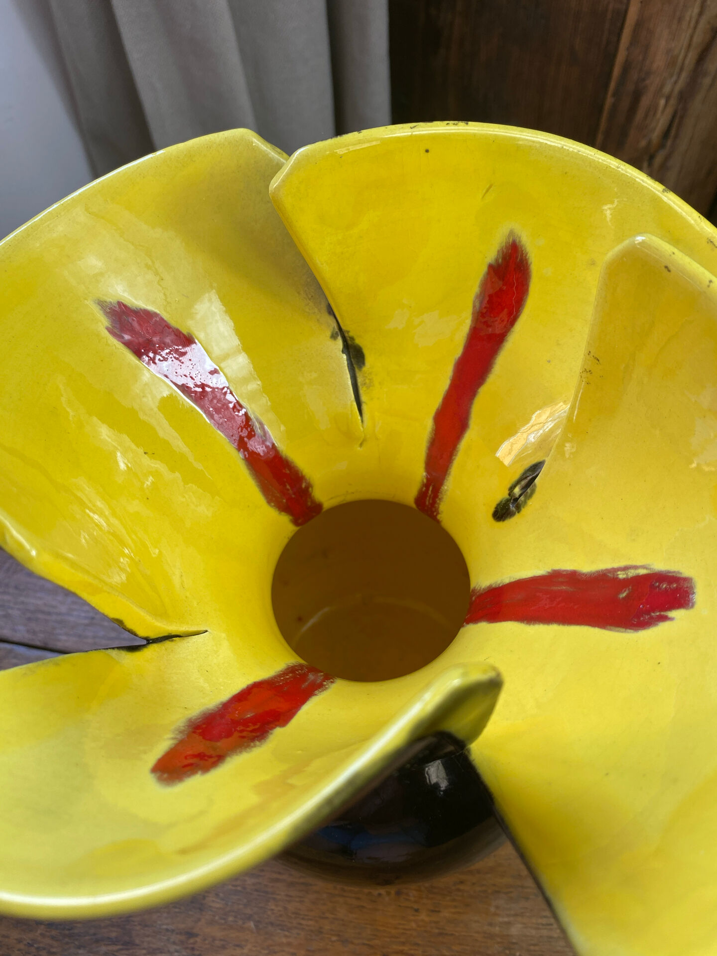 Vase fleur en céramique Vallauris