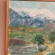 Original Swedish Oil on Canvas – "Landscape" by S. Högfeldt – Signed – Vintage and Framed – 48 × 36 cm (18.9" × 14.2")