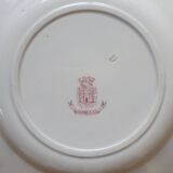 6 assiettes en terre de fer Gien