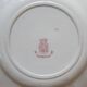 6 Terre de Fer Gien plates