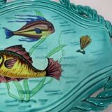 Large ceramic cut dish Monaco Cerart fish