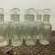 Set of 12 apothecary vials