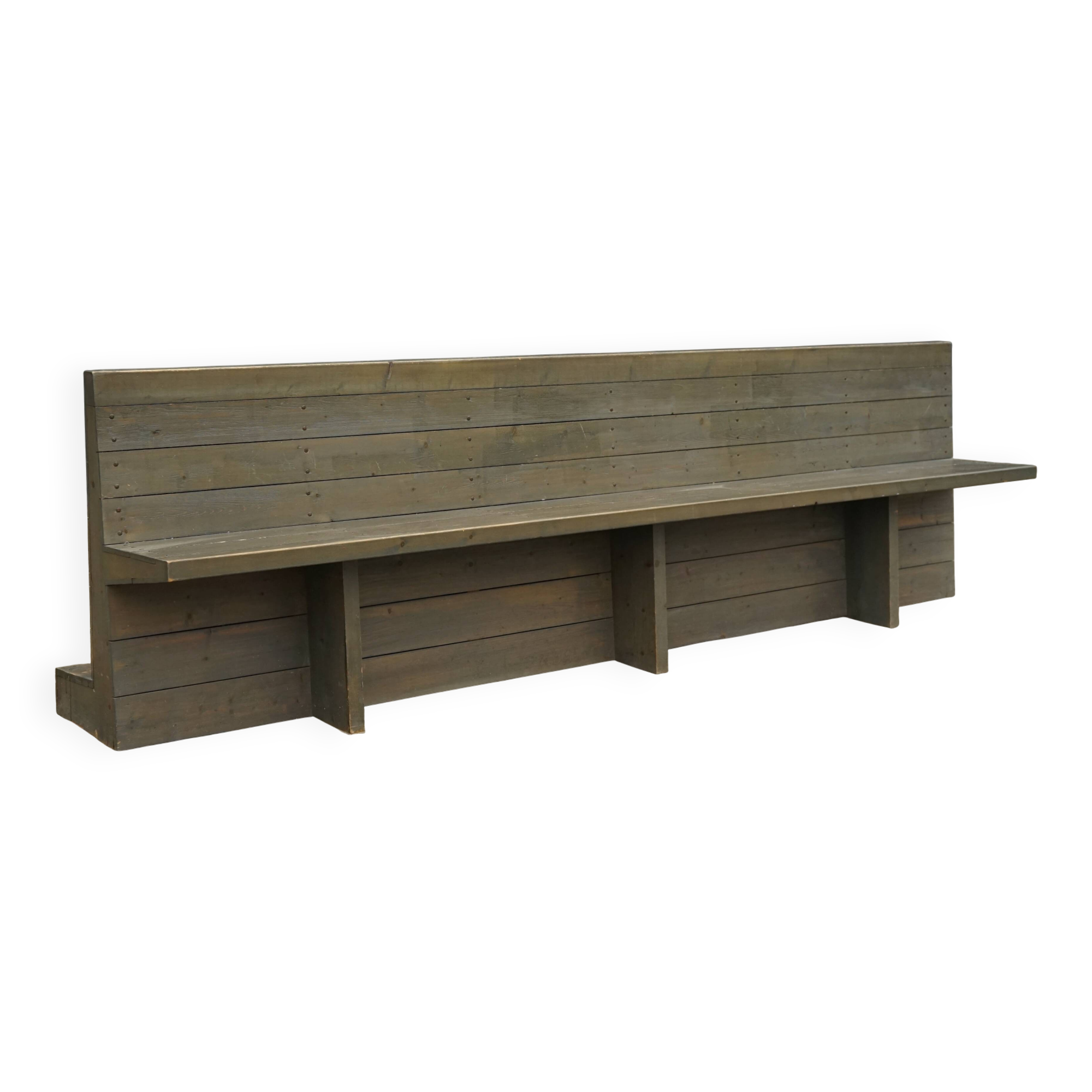 Banc d'École Bossche par Dom Hans van der Laan, 1964