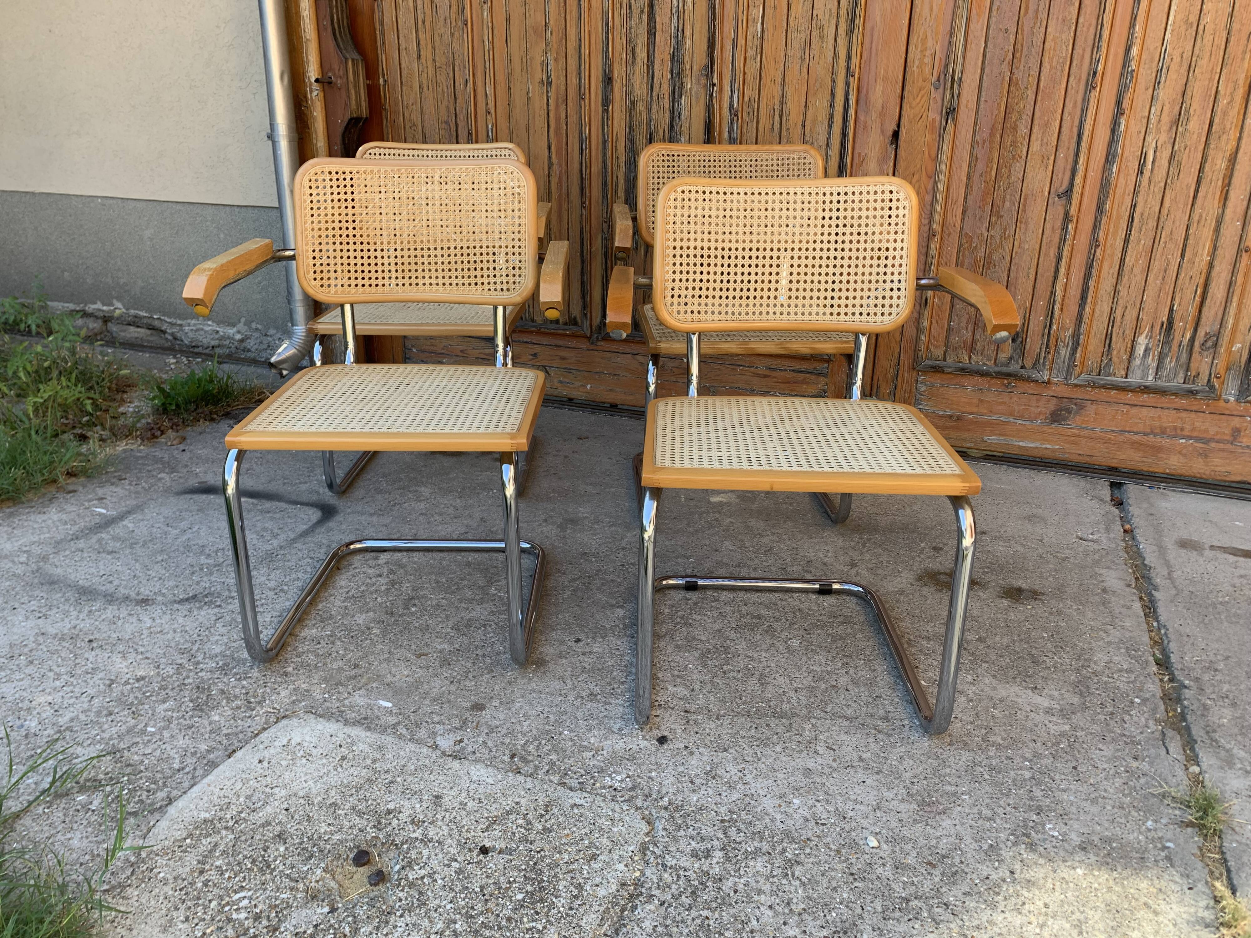 Armchairs B64 by Marcel Breuer