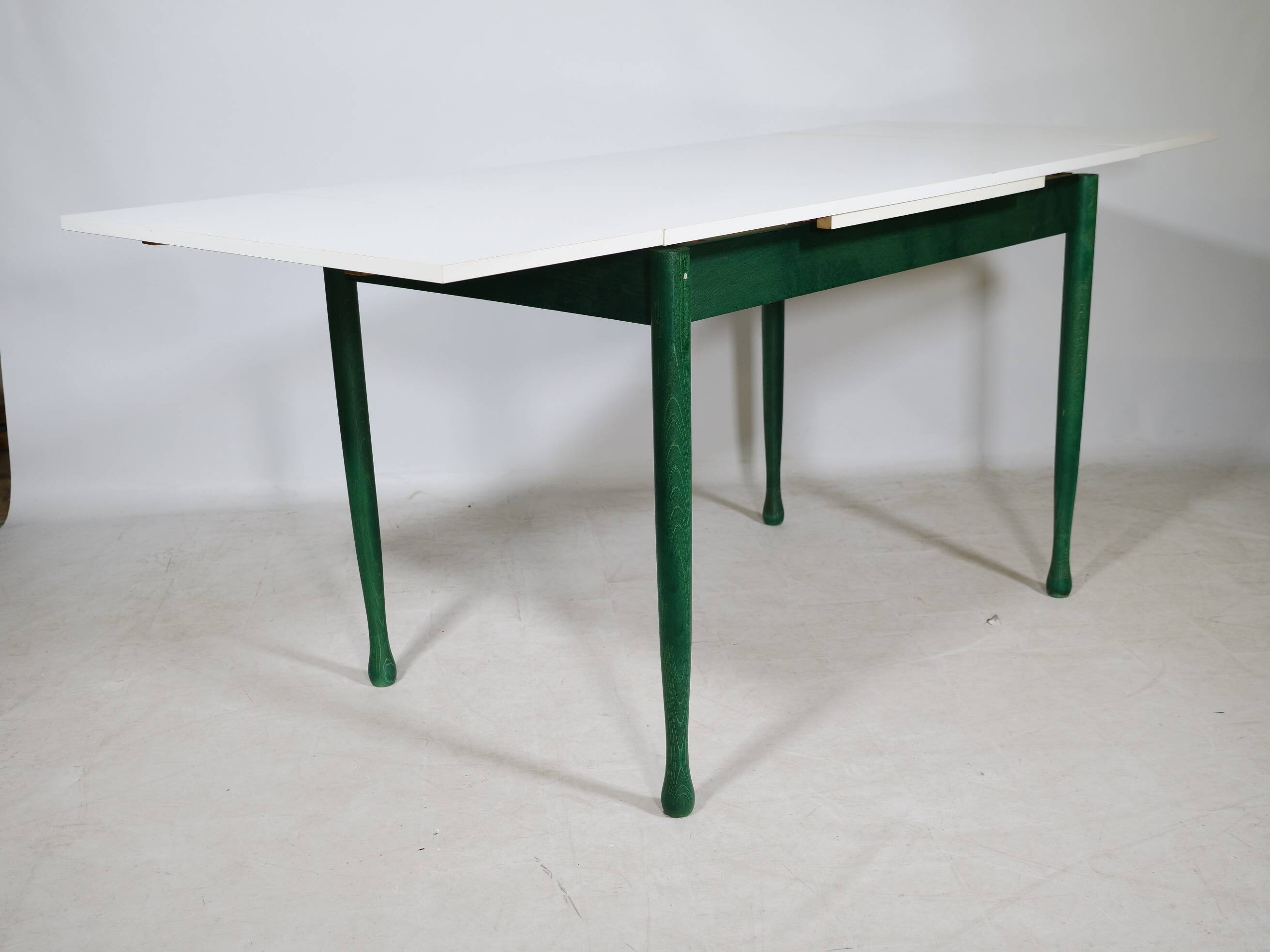 Extendable mid-century vintage dining table from Italy, 1970s