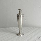 Small vintage metal soliflore vase
